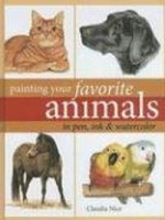 Painting Your Favorite Animals in Pen, Ink and Watercolor артикул 5417d.