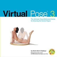 Virtual Pose 3: The Ultimate Visual Reference Series for Drawing the Human Figure артикул 5435d.