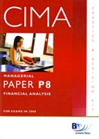 CIMA: Managerial: Paper P8: Financial Analysis: Practice & Revision Kit артикул 5667d.